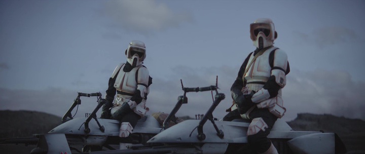 Storm troopers from the Mandalorian